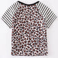 Striped Leopard Mommy & Me Shirts