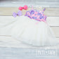 Tropical Lilac Tulle Dress
