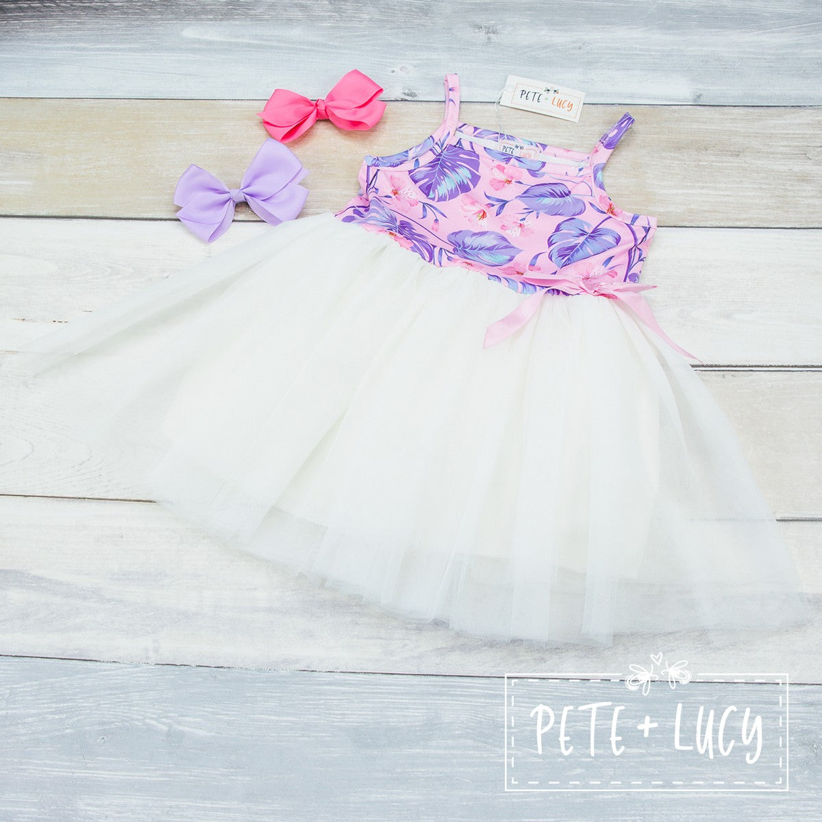 *SALE* Tropical Lilac Tulle Dress